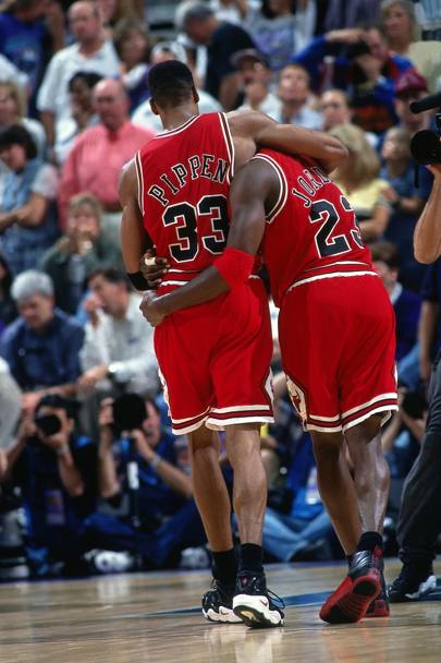 1997, Pippen e Jordan (Nba/Getty Images)